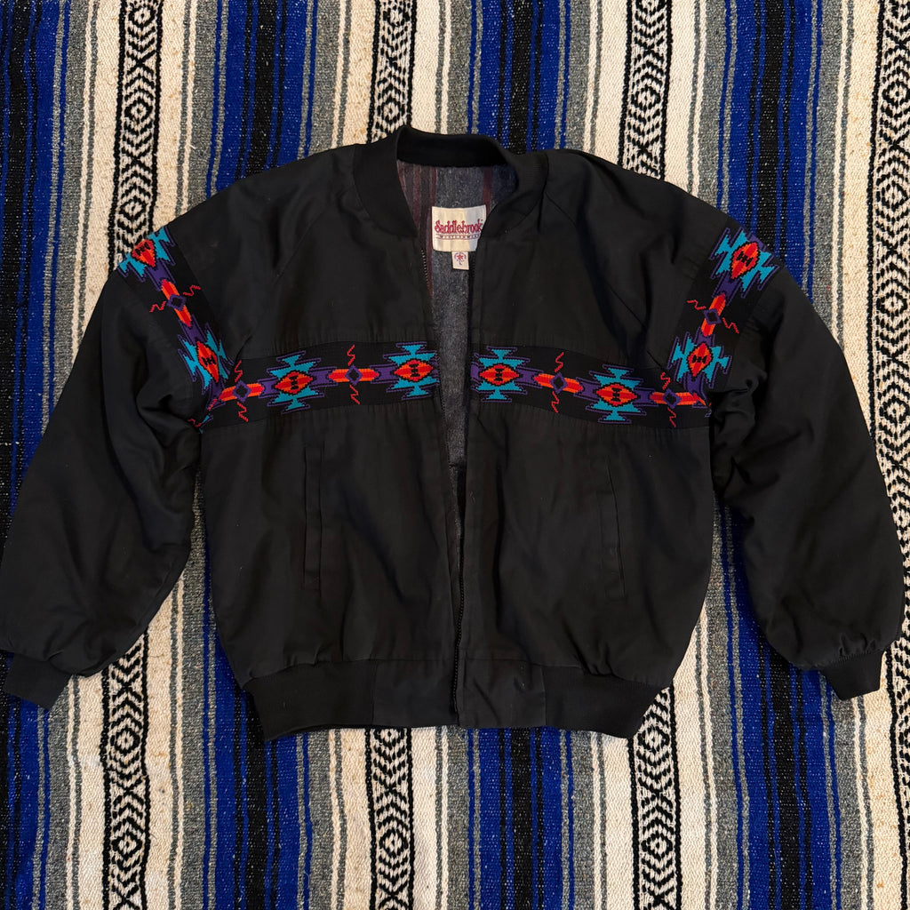 Black Vintage Rodeo Jacket - Size L