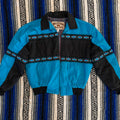 Turquoise Western Frontier Jacket - Size XL