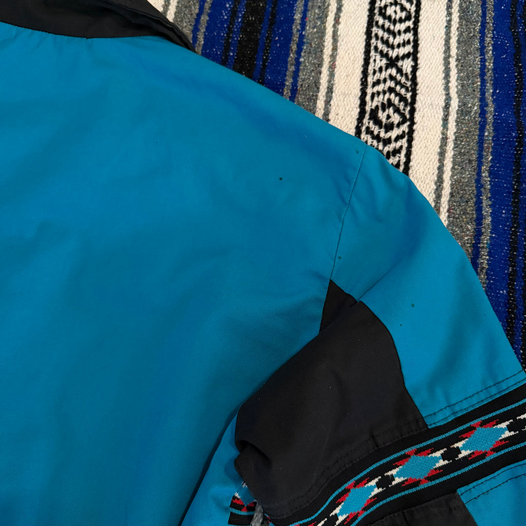 Turquoise Western Frontier Jacket - Size XL