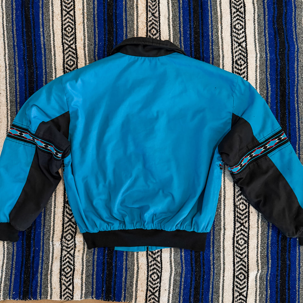 Turquoise Western Frontier Jacket - Size XL