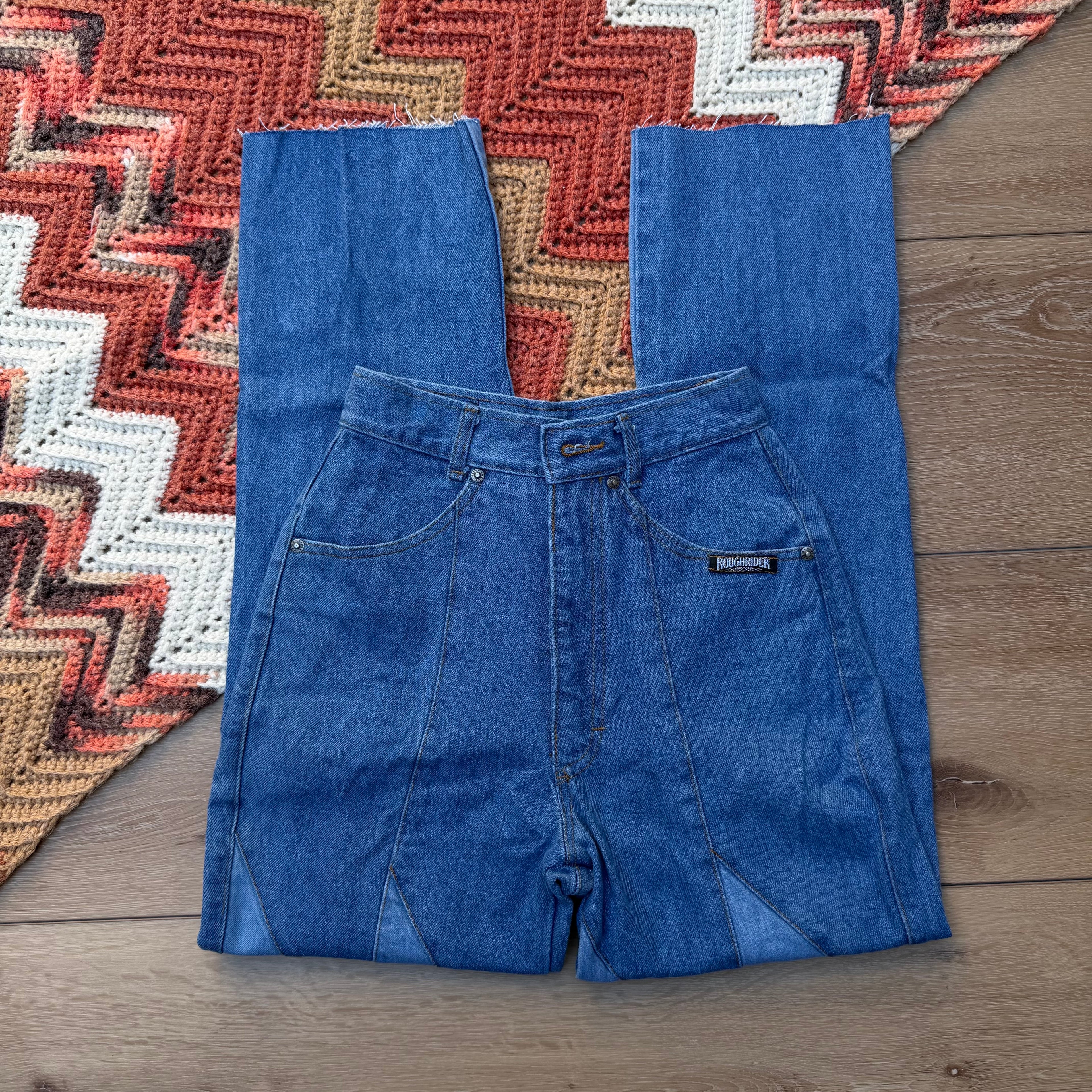 Roughrider Jeans Two Tone - Size 3/4
