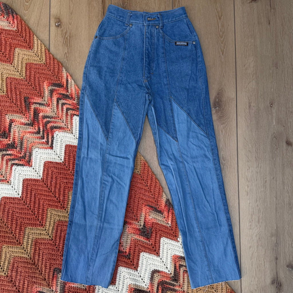 Roughrider Jeans Two Tone - Size 3/4