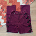 Maroon Western Ethics - Size 3/4