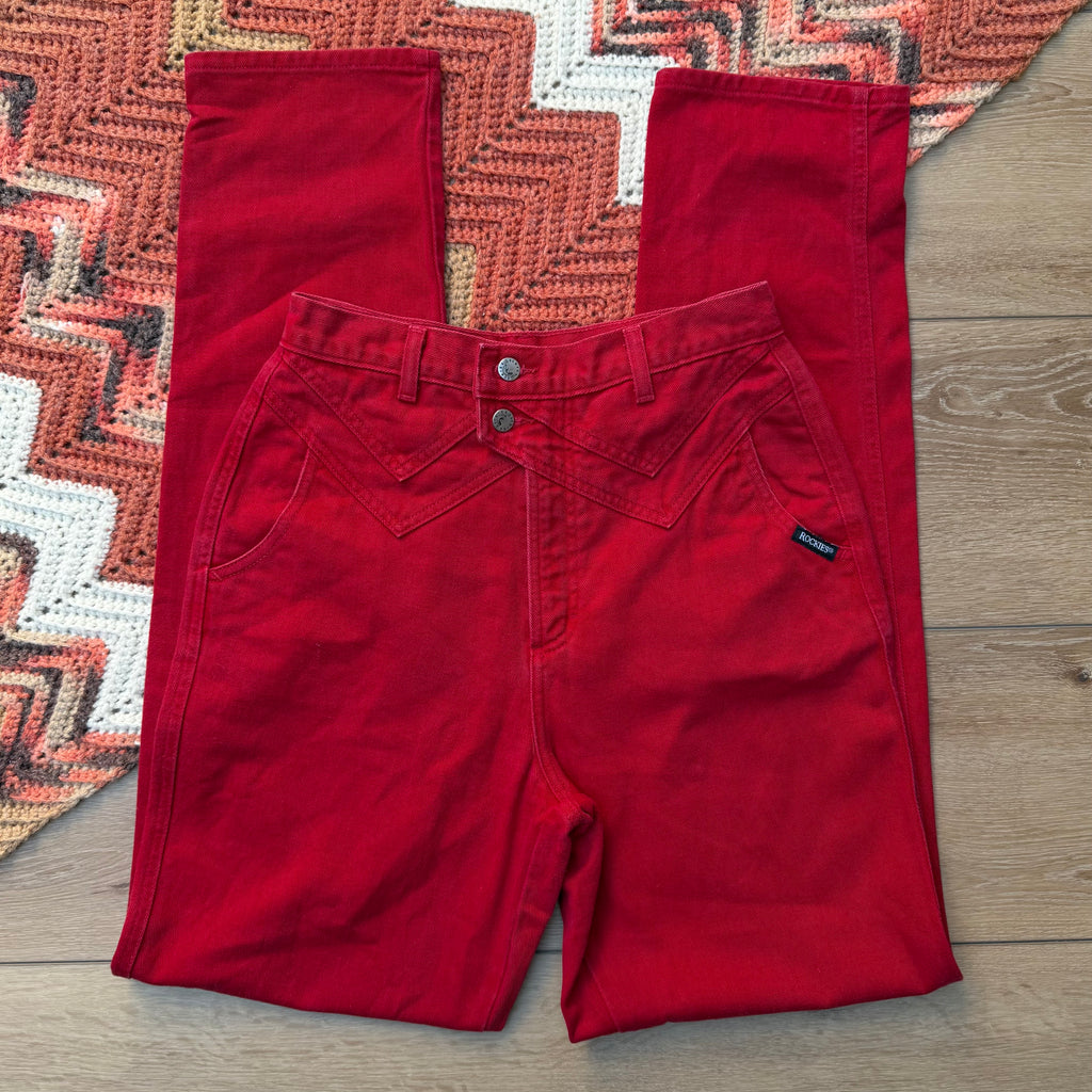 Red Rocky Mountain Jeans - Size 11/12