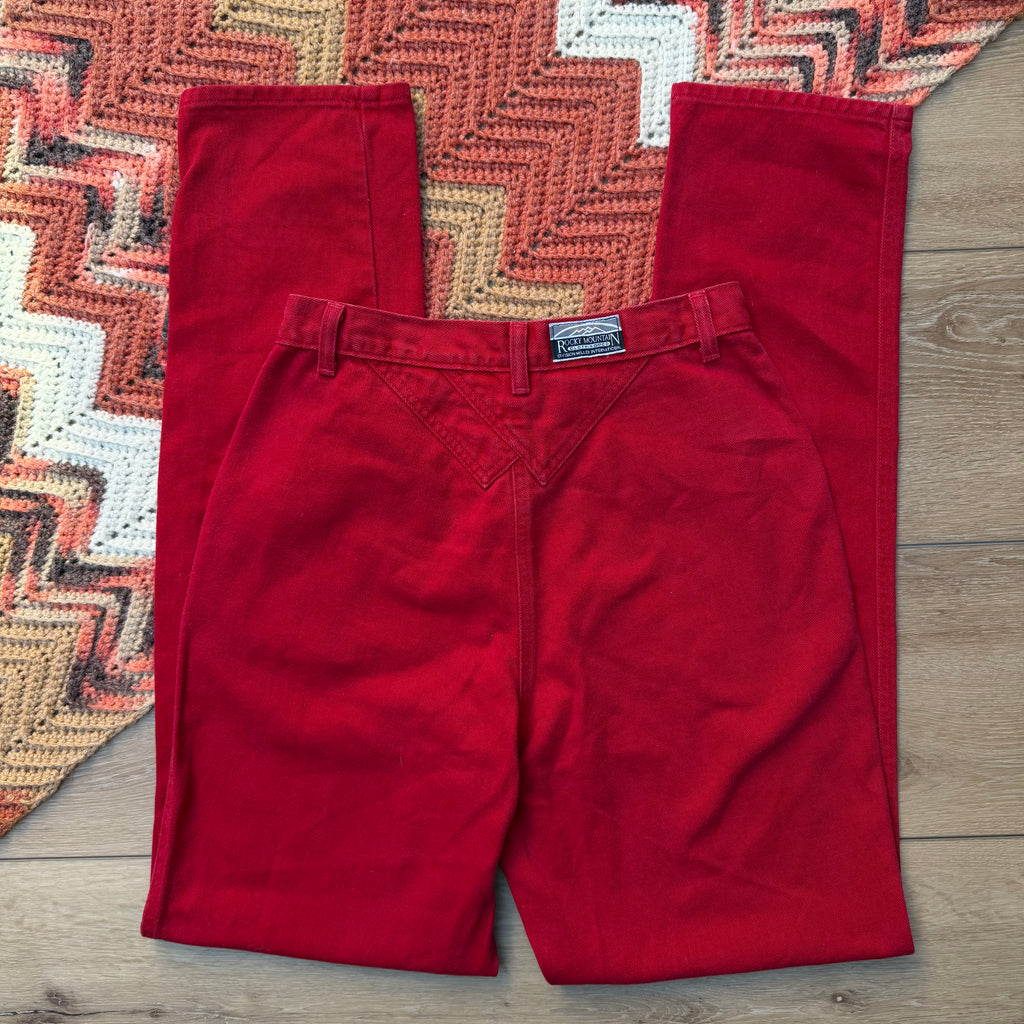 Red Rocky Mountain Jeans - Size 11/12