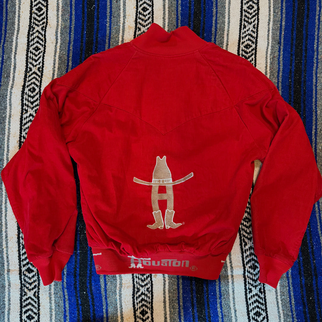 Houston Rodeo Red Corduroy Jacket