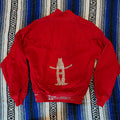 Houston Rodeo Red Corduroy Jacket