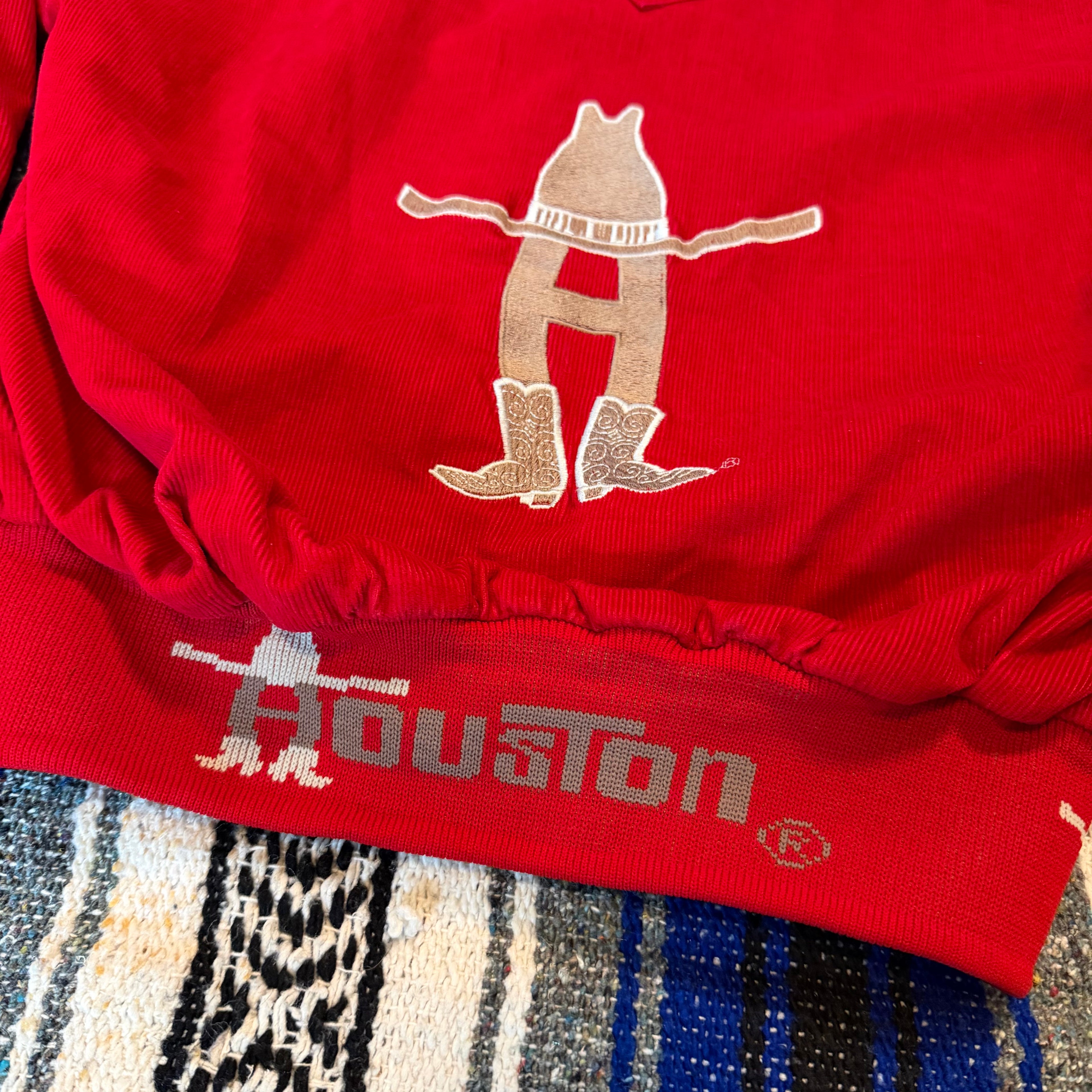 Houston Rodeo Red Corduroy Jacket