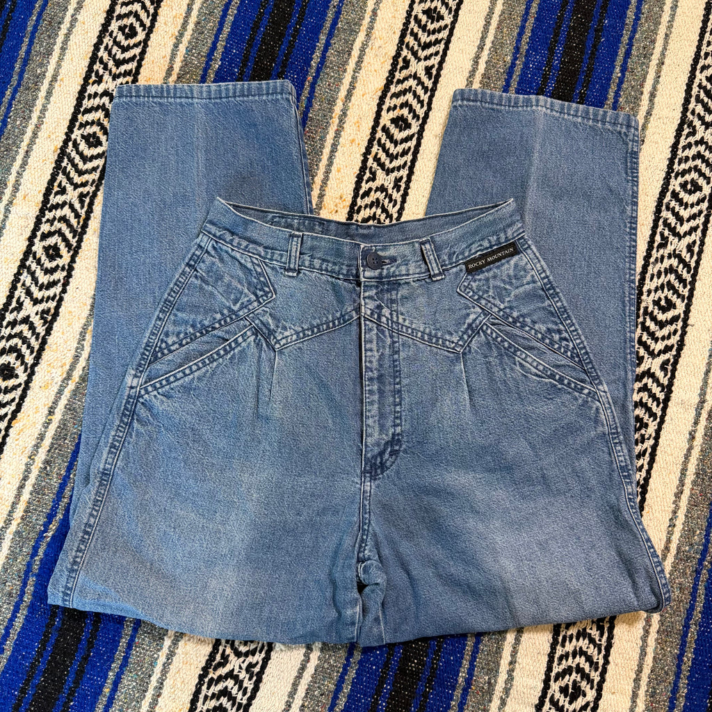 Denim Rocky Mountain Trouser - Size 5