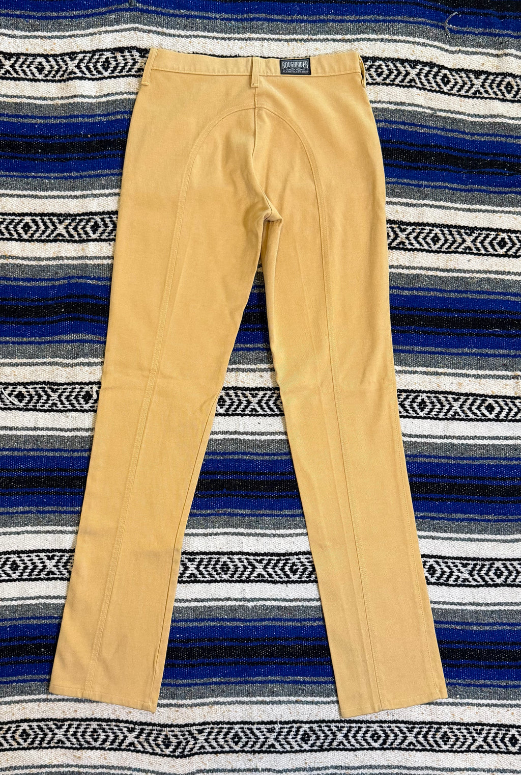 Tan/Yellow Roughrider Jeans - Size 5/6 STRETCH