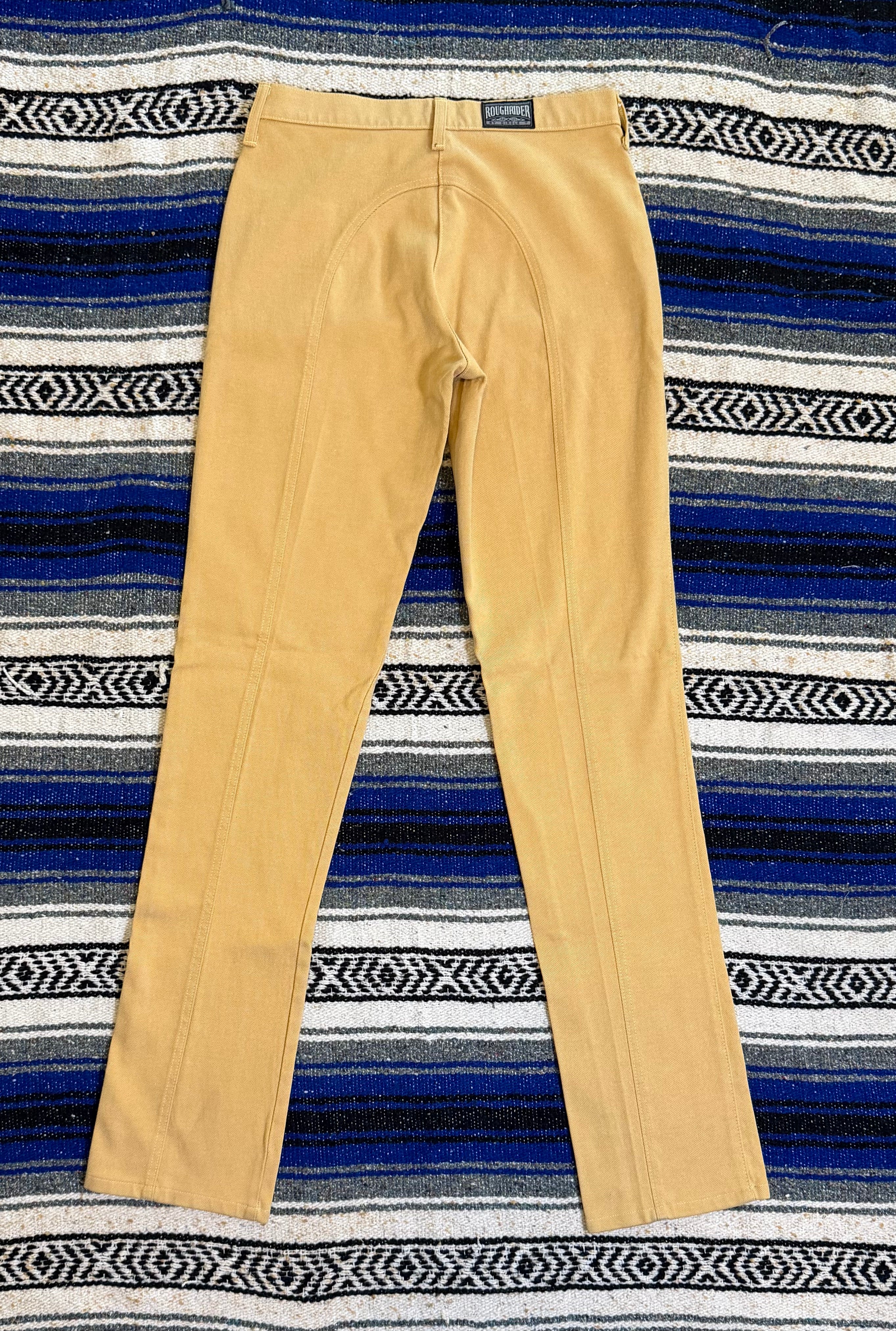 Tan/Yellow Roughrider Jeans - Size 5/6 STRETCH