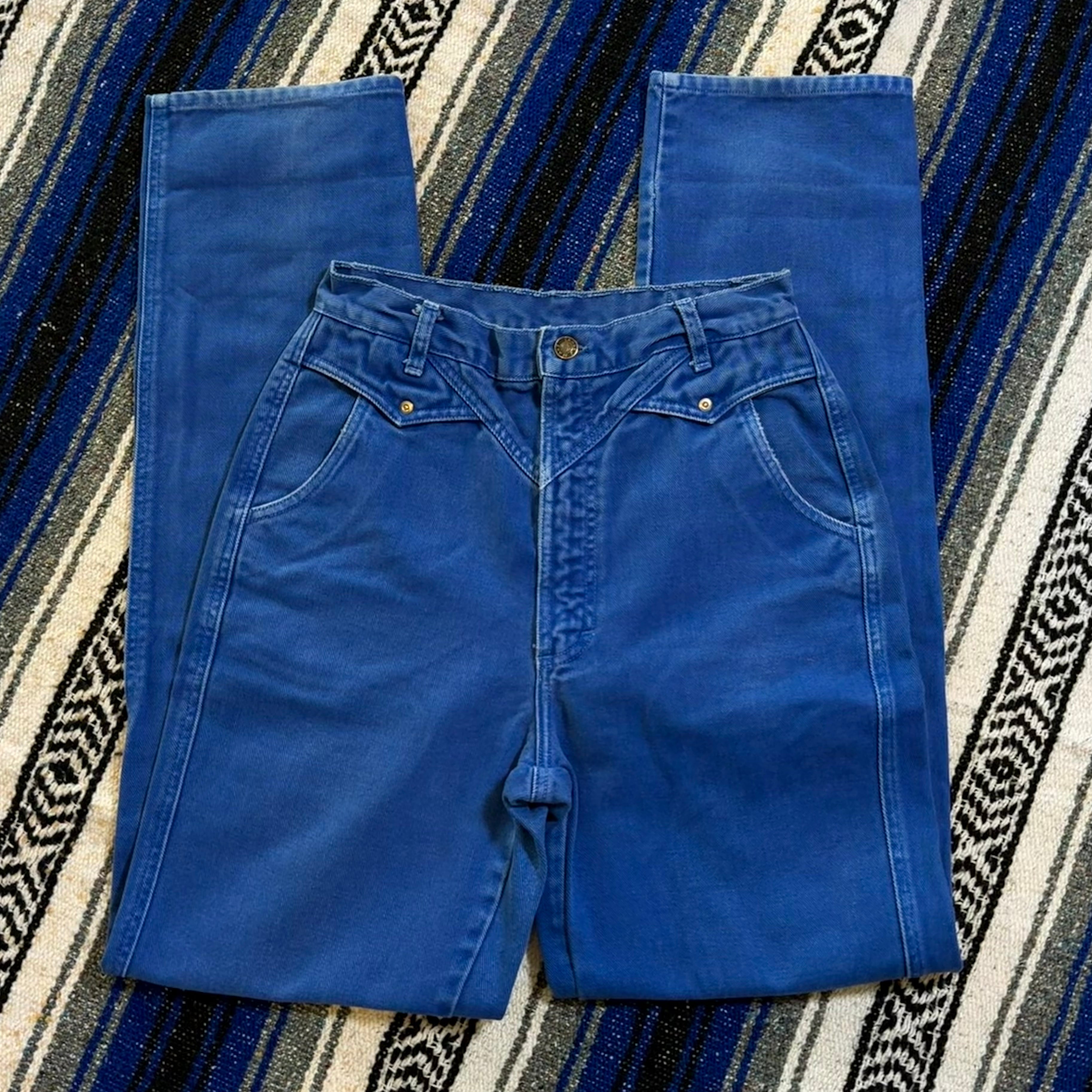 Royal Blue Cross J Jeans - Size 9/10