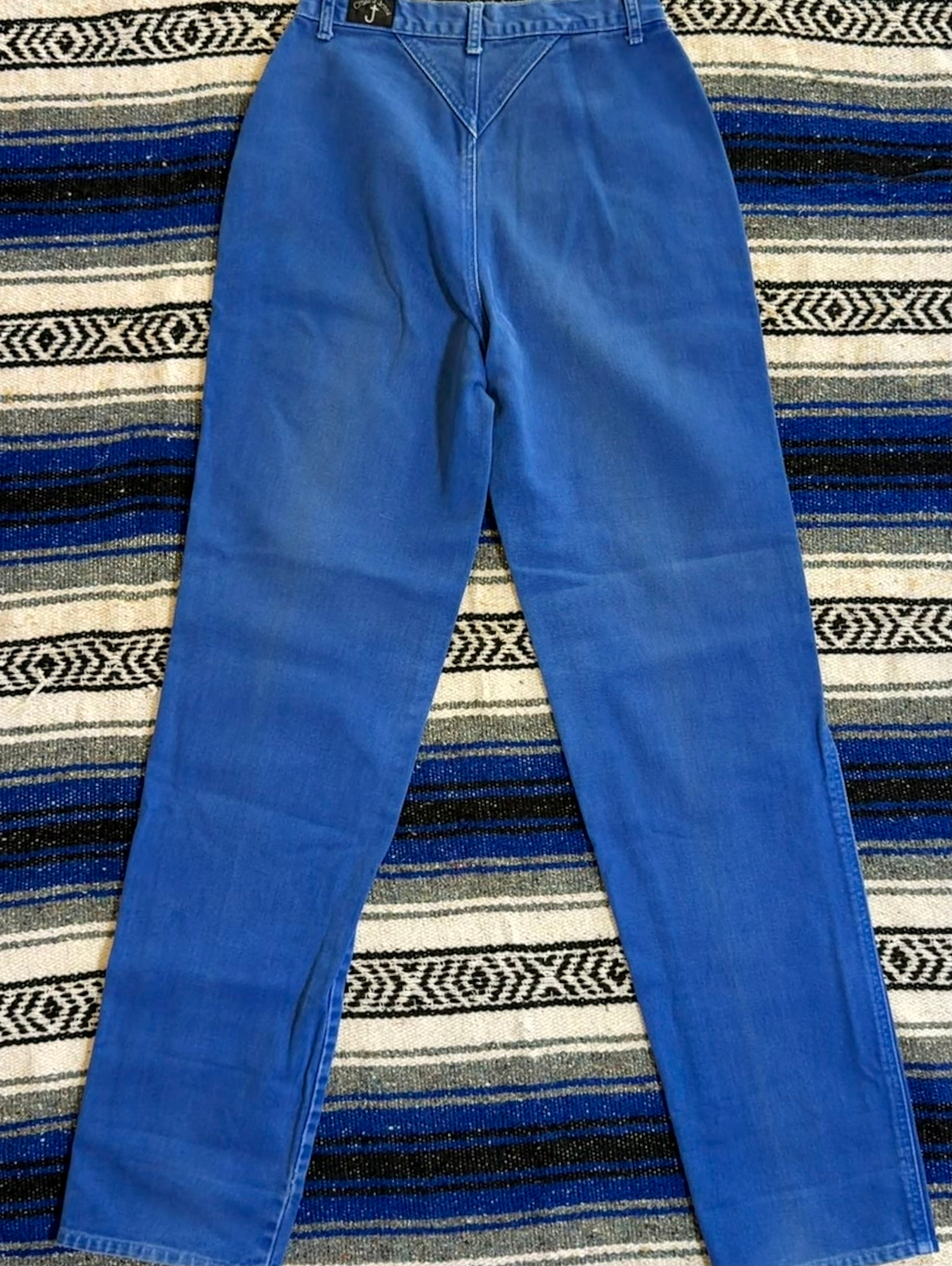Royal Blue Cross J Jeans - Size 9/10