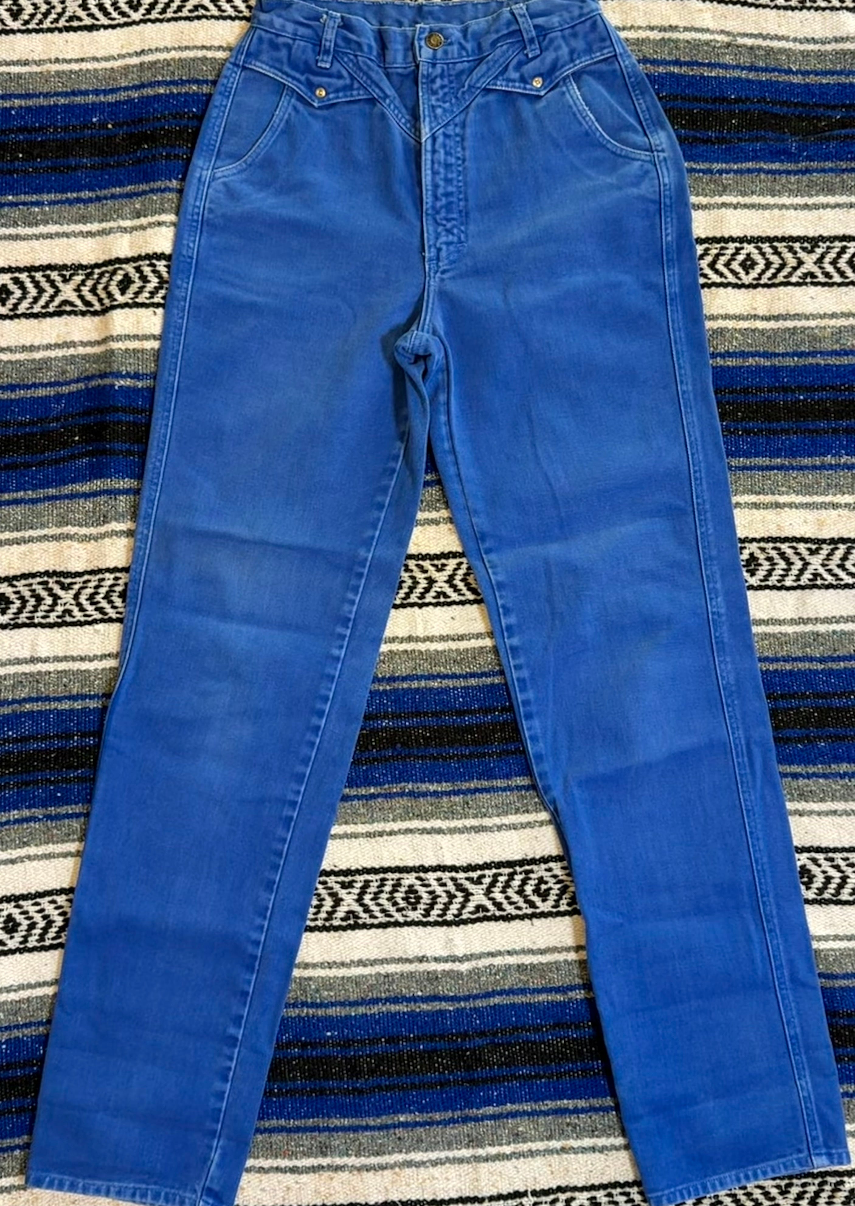 Royal Blue Cross J Jeans - Size 9/10