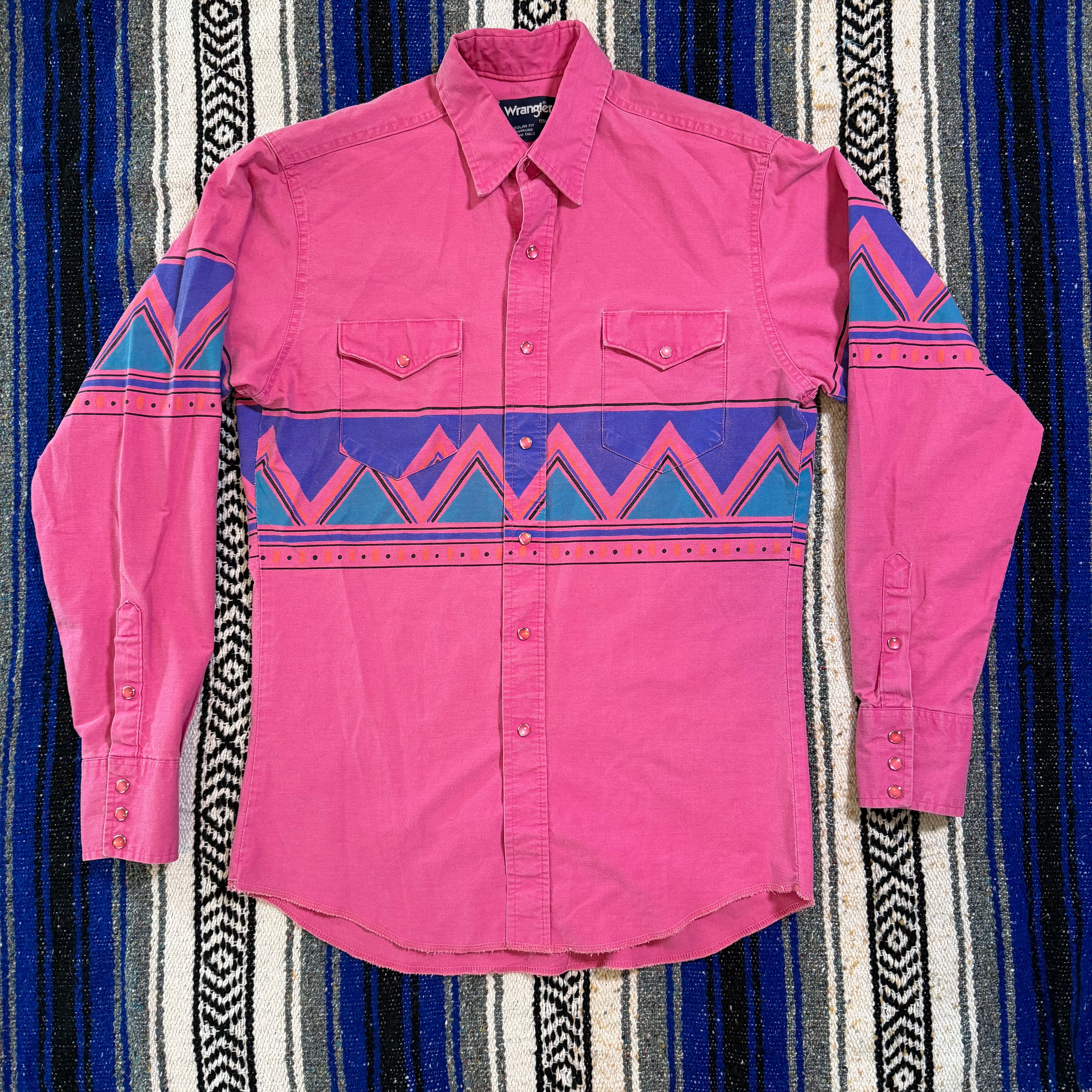 Pink Aztec Wrangler Brushpopper - 15.5-35