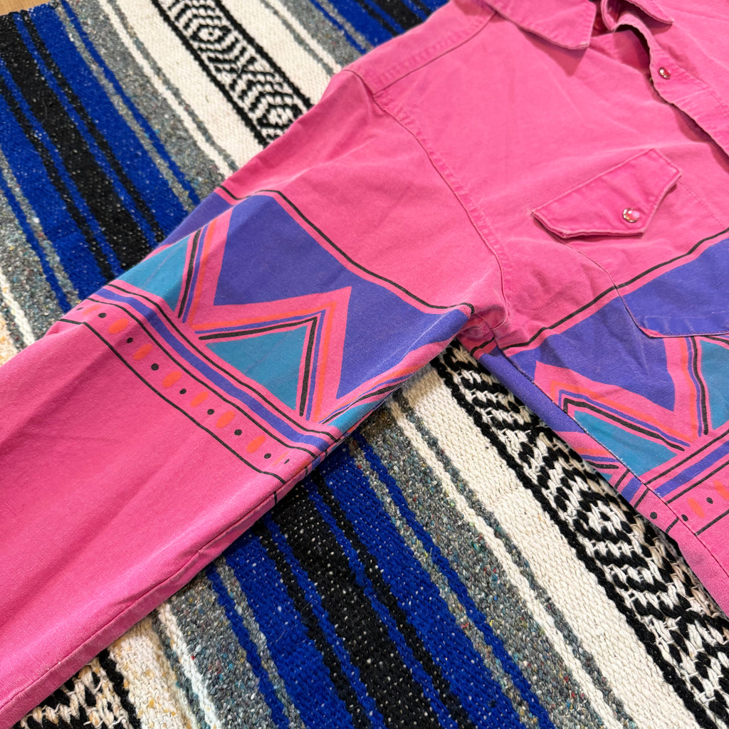 Pink Aztec Wrangler Brushpopper - 15.5-35