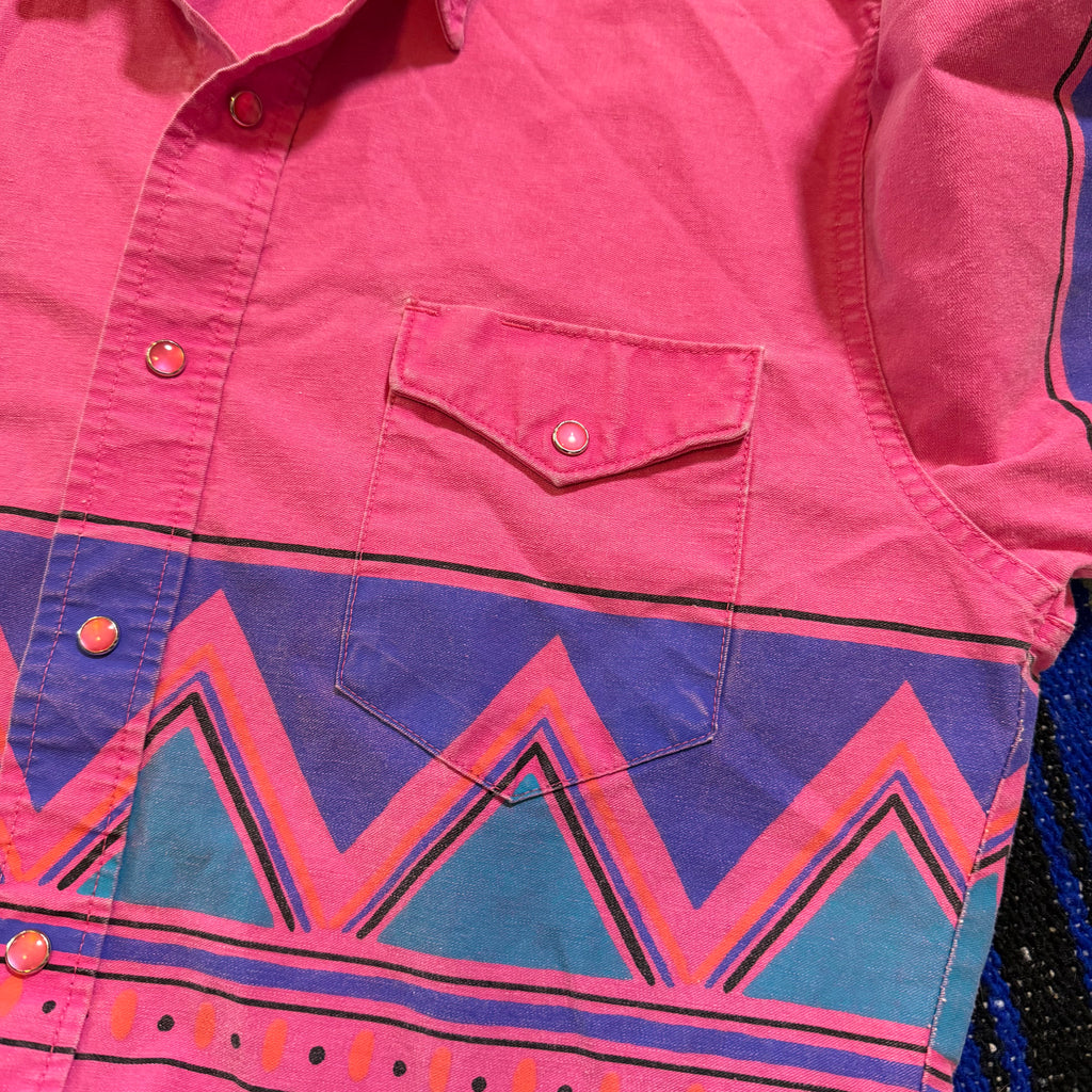Pink Aztec Wrangler Brushpopper - 15.5-35