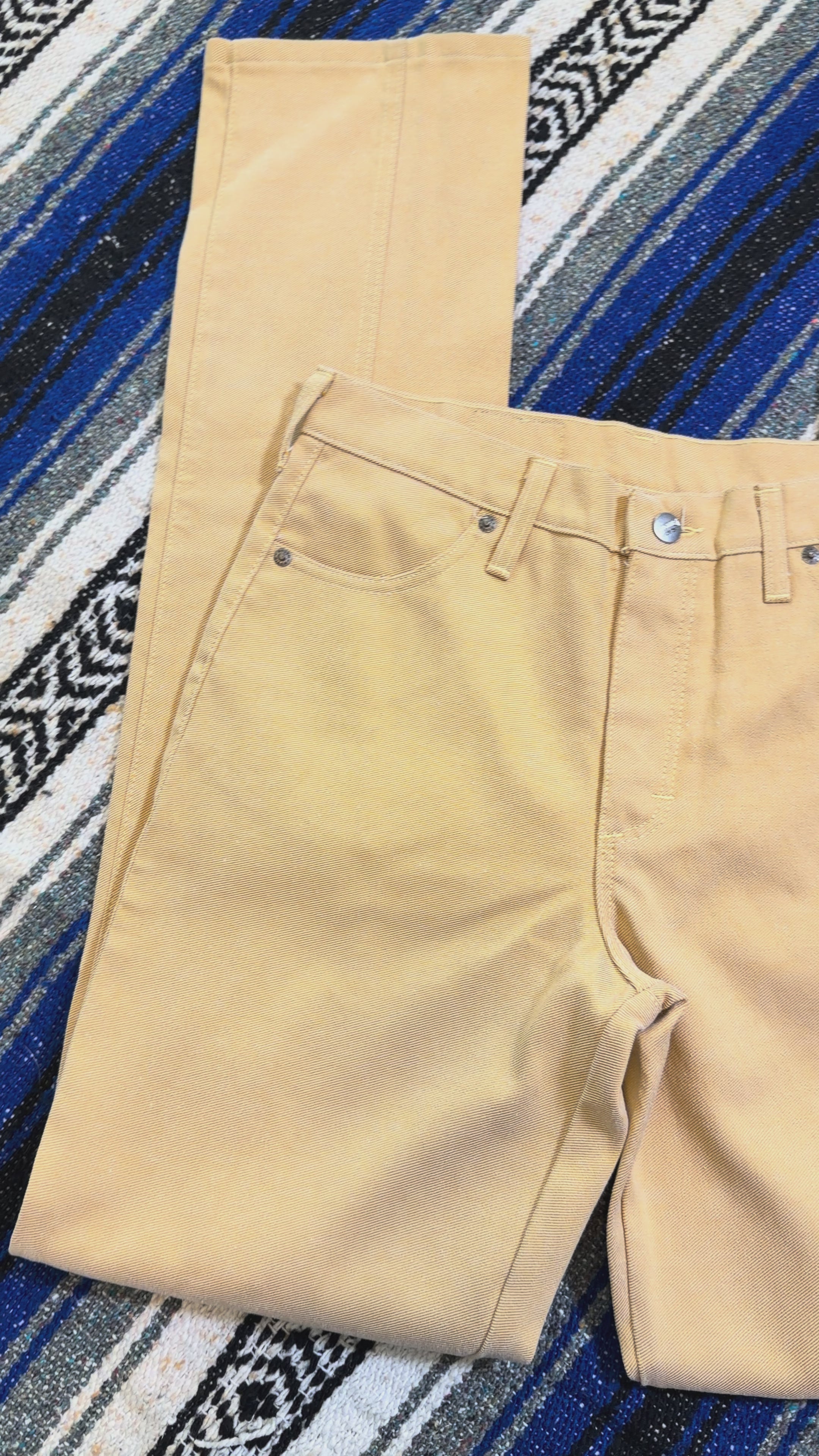 Tan/Yellow Roughrider Jeans - Size 5/6 STRETCH